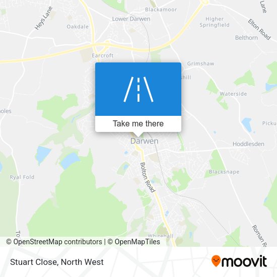 Stuart Close map