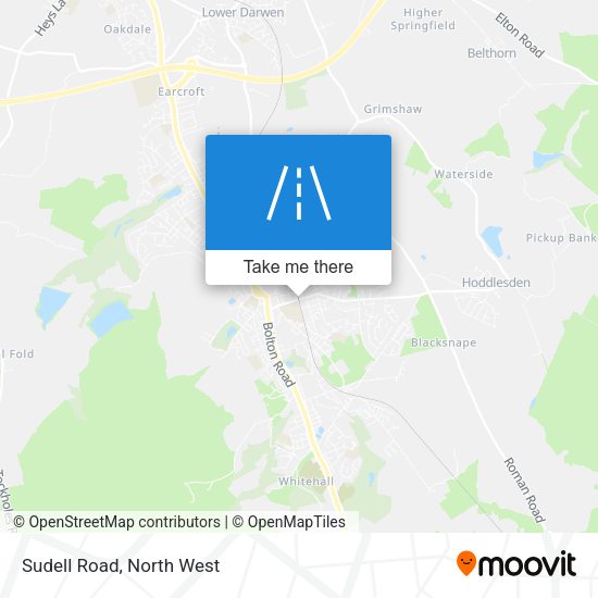 Sudell Road map