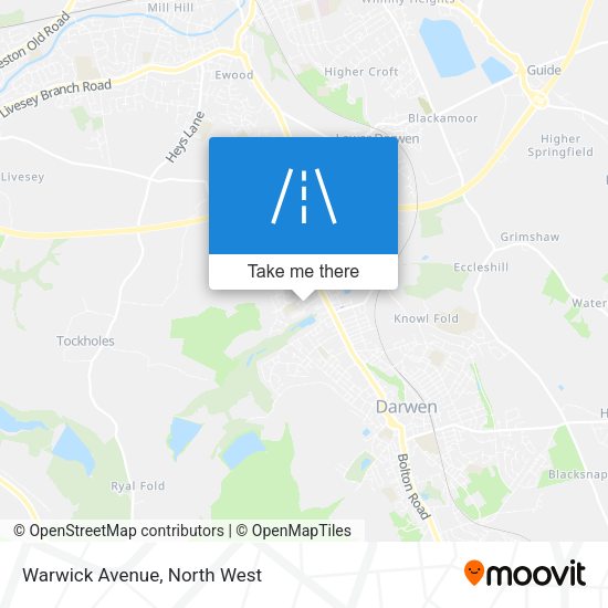 Warwick Avenue map