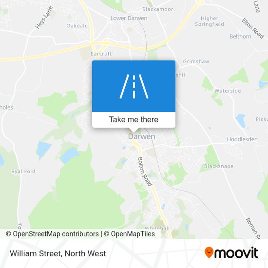 William Street map