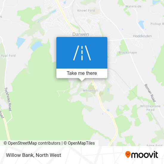 Willow Bank map
