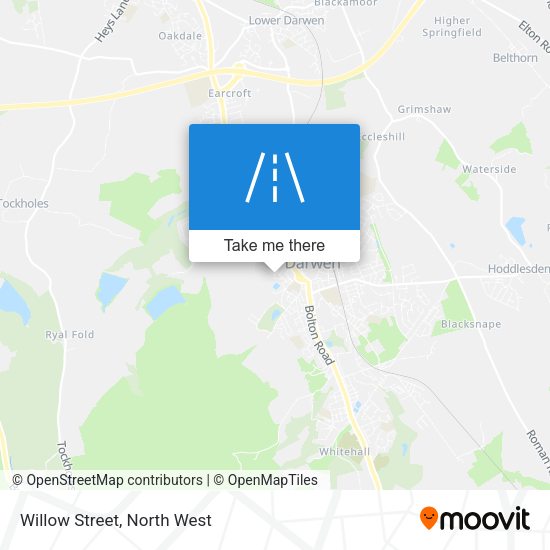 Willow Street map