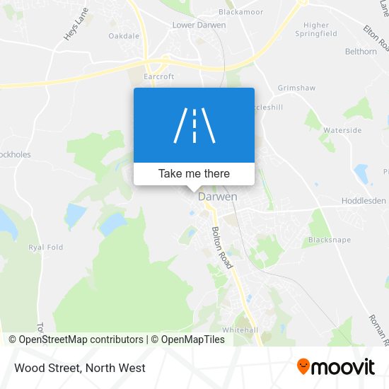Wood Street map