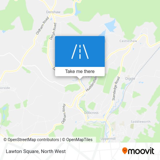 Lawton Square map