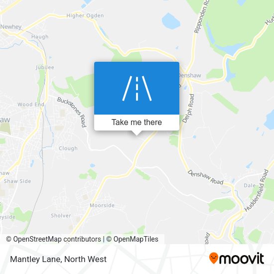 Mantley Lane map