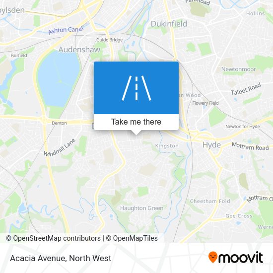 Acacia Avenue map