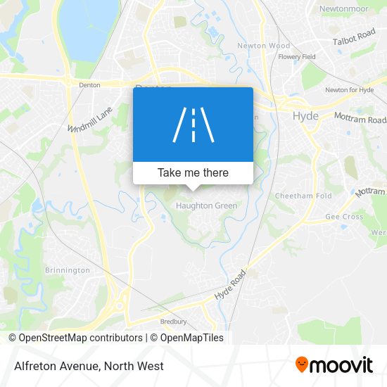 Alfreton Avenue map