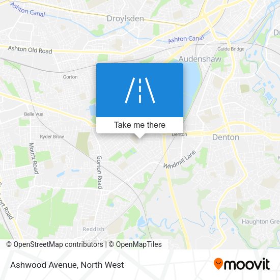 Ashwood Avenue map
