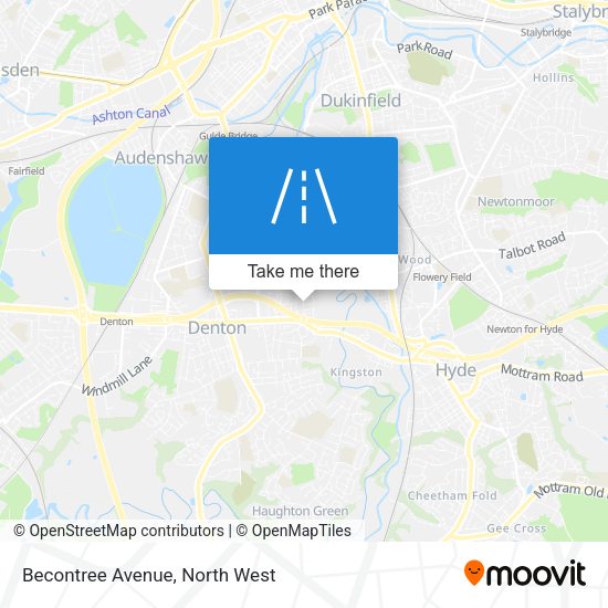 Becontree Avenue map