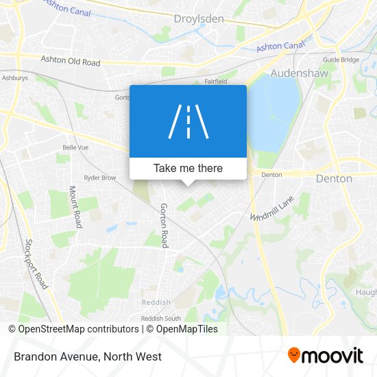 Brandon Avenue map