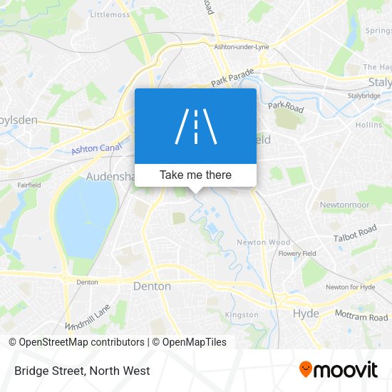 Bridge Street map