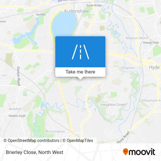 Brierley Close map