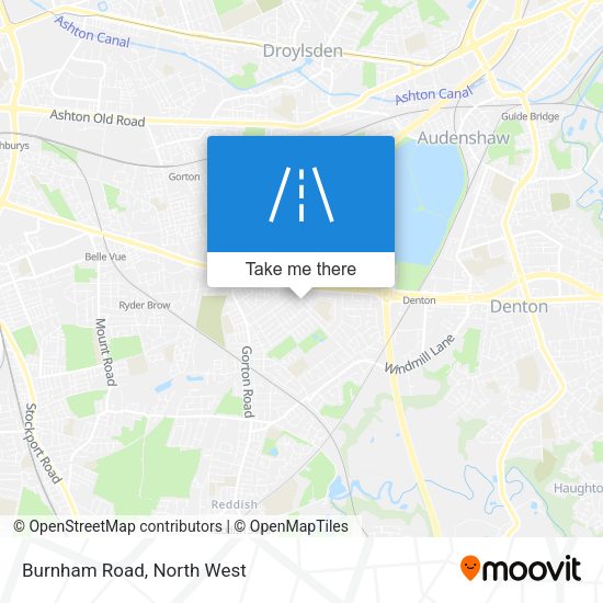 Burnham Road map