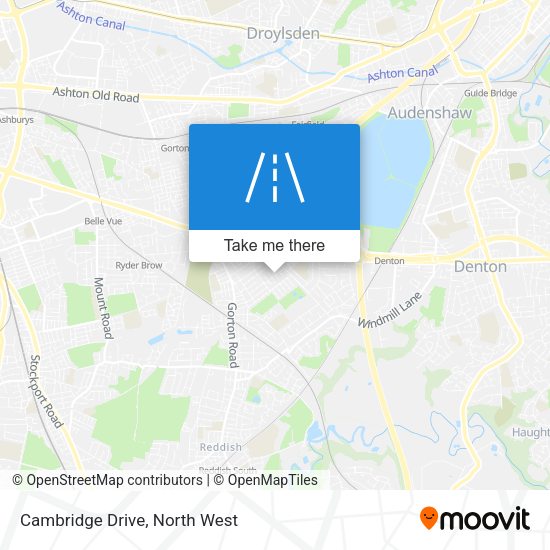 Cambridge Drive map