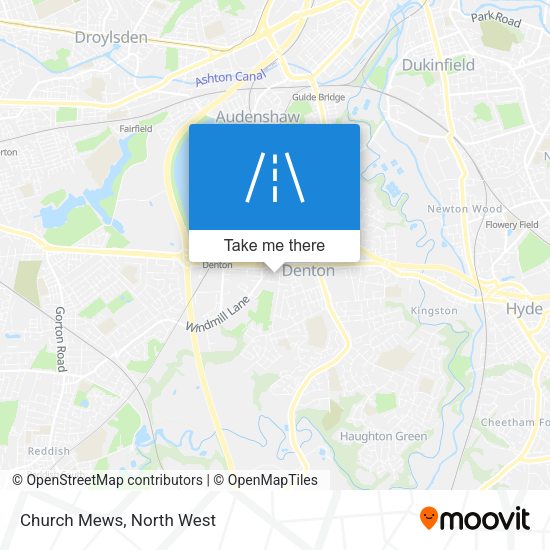 Church Mews map