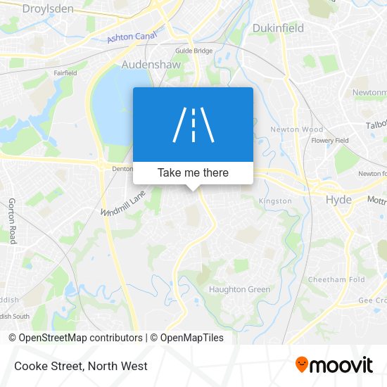 Cooke Street map