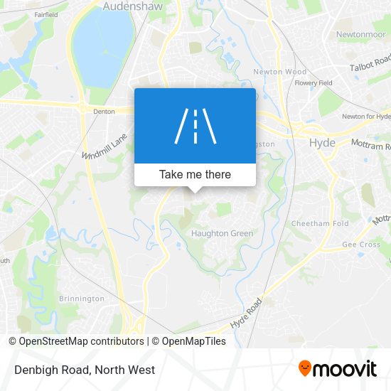 Denbigh Road map