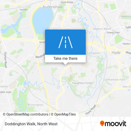 Doddington Walk map