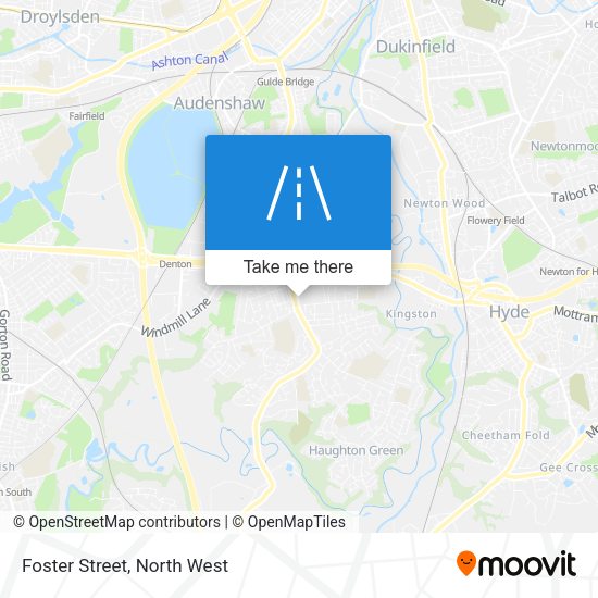 Foster Street map