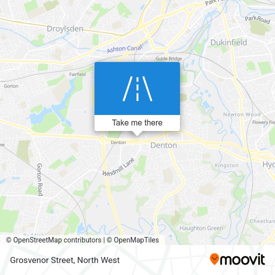Grosvenor Street map