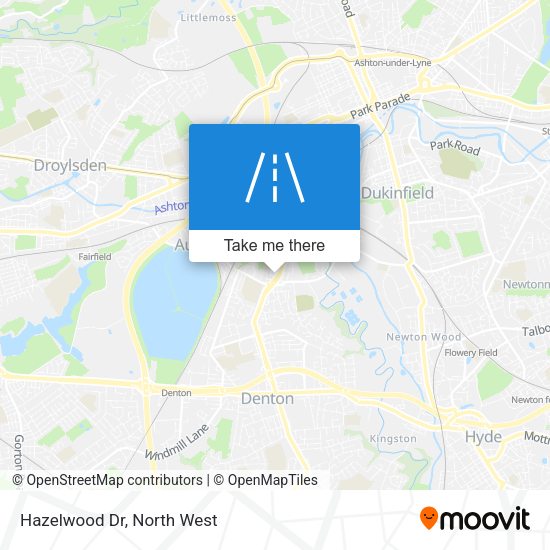 Hazelwood Dr map