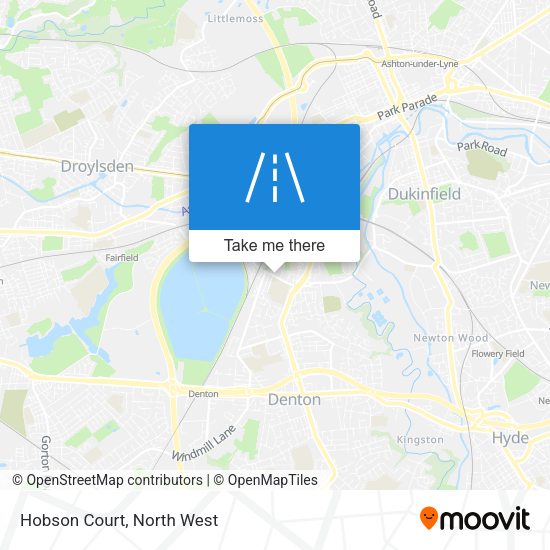 Hobson Court map