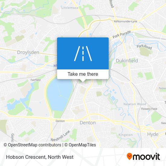 Hobson Crescent map