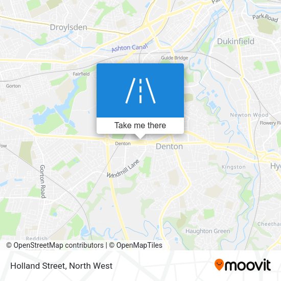 Holland Street map