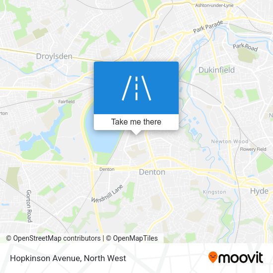 Hopkinson Avenue map