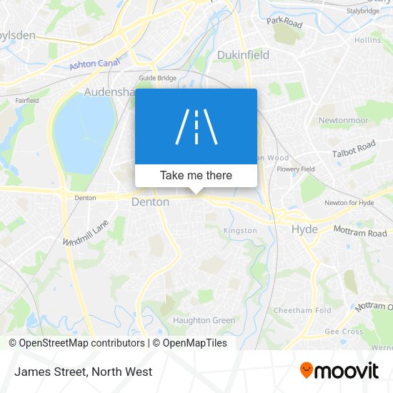 James Street map
