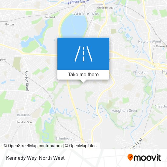 Kennedy Way map