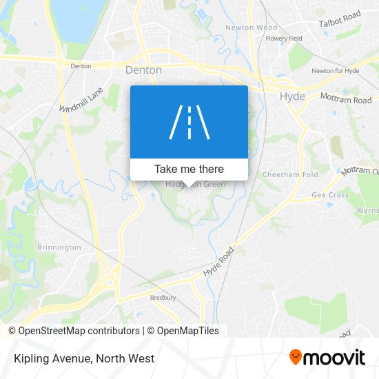 Kipling Avenue map