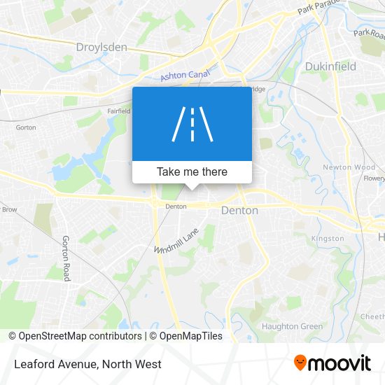 Leaford Avenue map