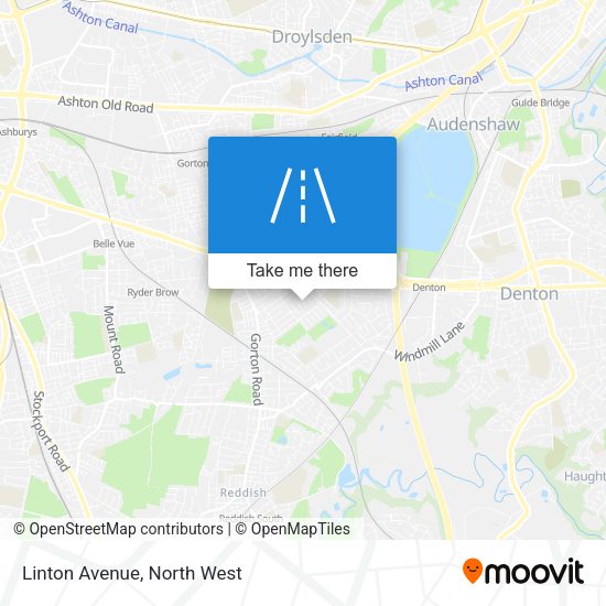 Linton Avenue map