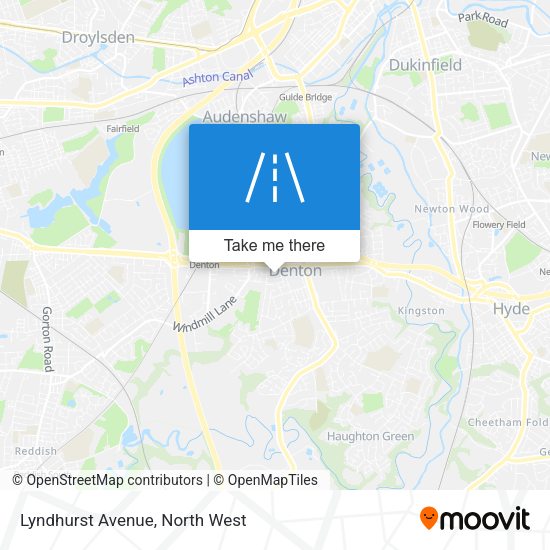 Lyndhurst Avenue map