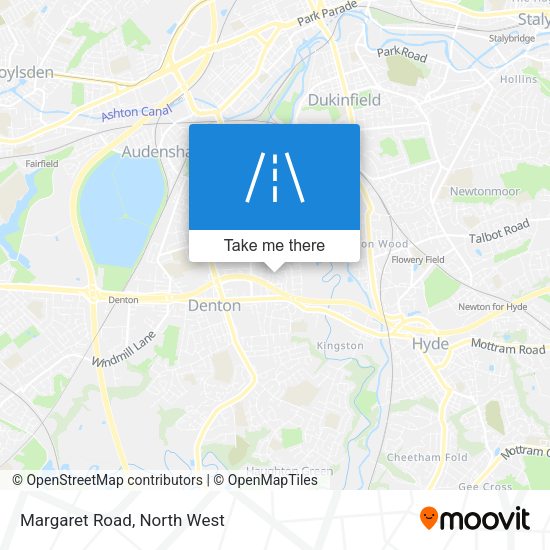 Margaret Road map