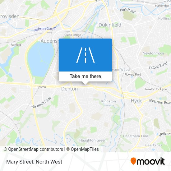 Mary Street map