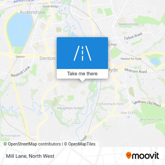 Mill Lane map