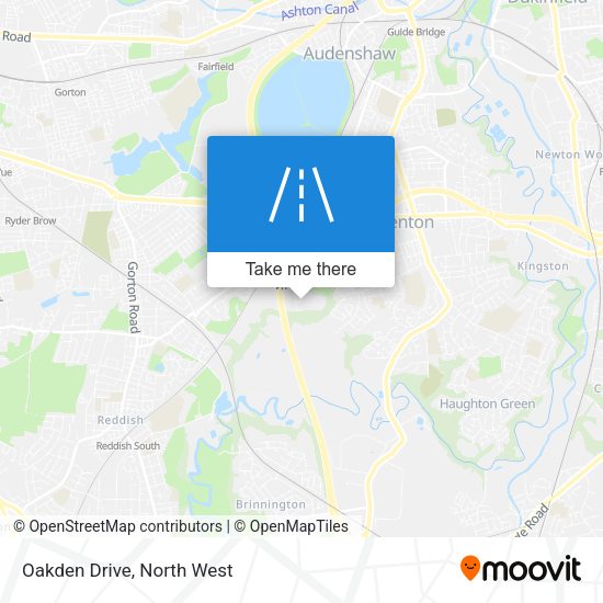 Oakden Drive map