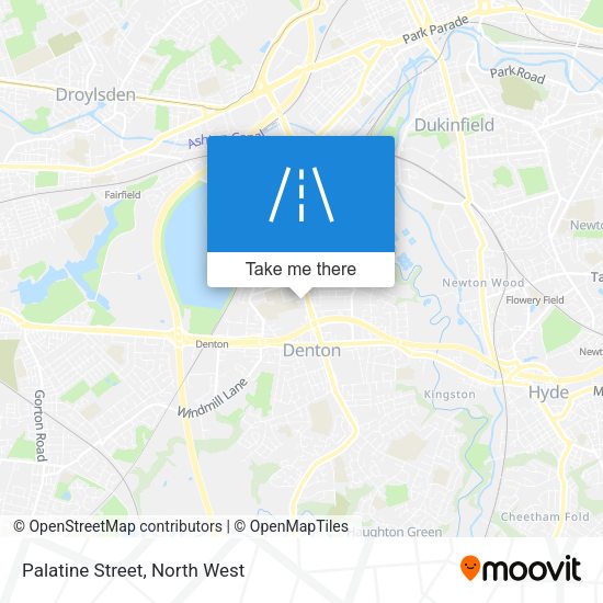 Palatine Street map