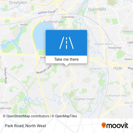 Park Road map
