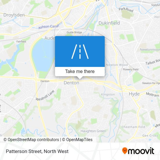 Patterson Street map