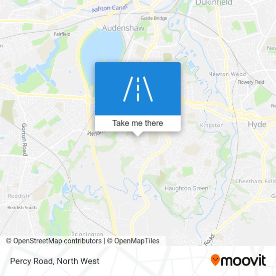 Percy Road map