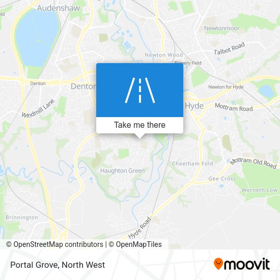 Portal Grove map
