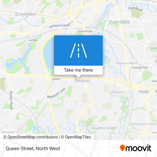 Queen Street map