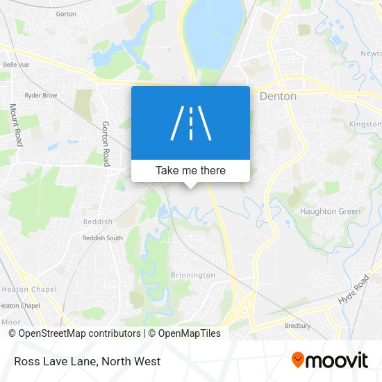 Ross Lave Lane map