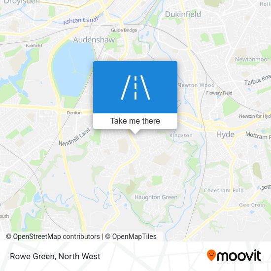 Rowe Green map