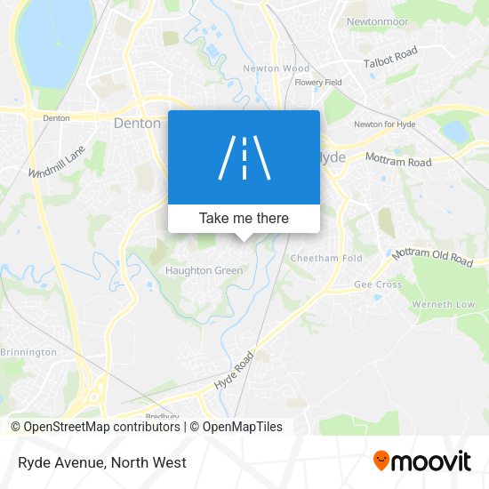Ryde Avenue map