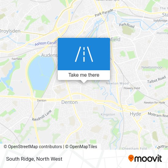 South Ridge map