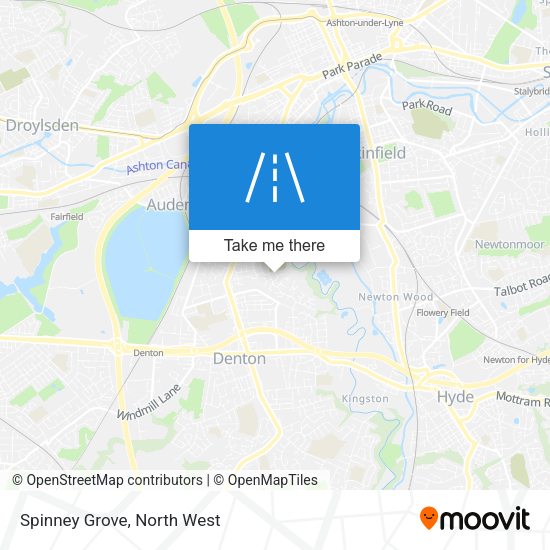Spinney Grove map